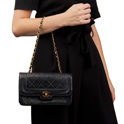 chanel vintage diana bag